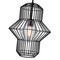 Z-Lite Orsay 1 Light Pendant, Matte Black & Clear 1941P15-MB - alternate 5